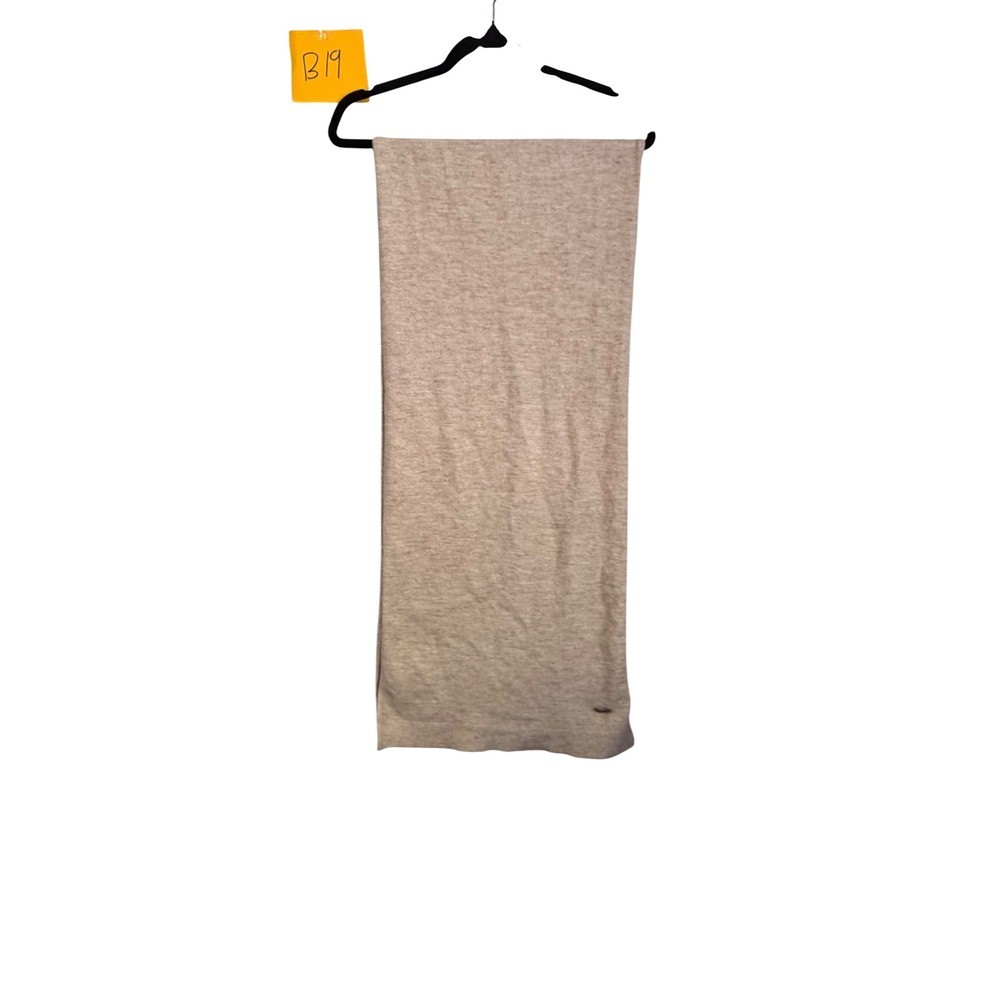 Barts Amsterdam Knit Scarf Oatmeal Heather Beige Soft Winter Wrap Scarf